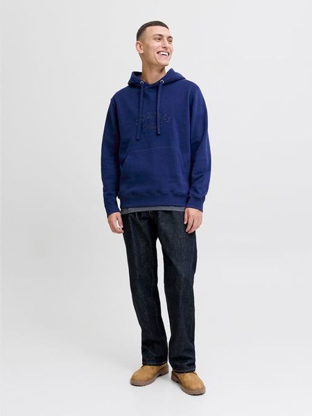 Jack & Jones Bluza w kolorze niebieskim rozmiar: M. Niebieskie bluzy Jack & Jones, m, bez wzorów, z kapturem. Za 139.95 zł.