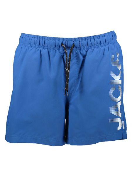Jack & Jones Szorty kąpielowe "Haruba" w kolorze niebieskim rozmiar: XXL. Niebieskie kąpielówki Jack & Jones, xxl, bez wzorów, z materiału. Za 56.79 zł.
