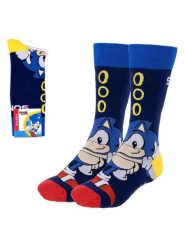 Lucky Socks Skarpety "Sonic" w kolorze żółto-czerwono-granatowym rozmiar: 40-46. Czerwone skarpety Lucky Socks, bez wzorów, prążkowane. Za 30.99 zł.