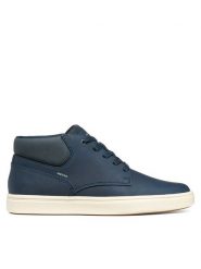 Geox Sneakersy U Baltmoore U56LDE 000FF C4021 Granatowy. Niebieskie buty sportowe casual Geox, bez wzorów, ze skóry, bez zapięcia. Za 589.99 zł.