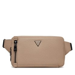 Saszetka nerka Guess. Brązowe saszetki i nerki Guess, z aplikacjami. Za 329.99 zł.