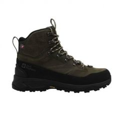 Buty trekkingowe męskie Jack Wolfskin Terraquest Arctic Texapore Mid. Zielone buty turystyczne Jack Wolfskin, bez wzorów, z materiału, za kostkę, bez zapięcia, trekkingowe. Za 1,021.00 zł.