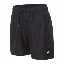 Spodenki męskie szorty plażowe kąpielowe Martes Essentials. Czarne kąpielówki MARTES, m, bez wzorów. Za 41.08 zł.