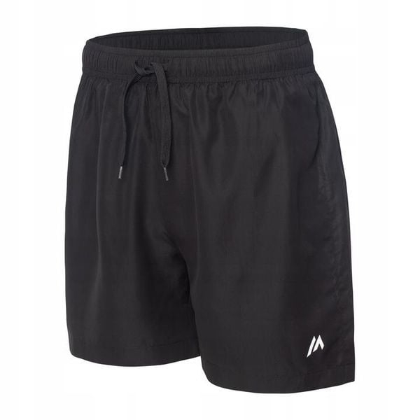Spodenki męskie szorty plażowe kąpielowe Martes Essentials. Czarne kąpielówki MARTES, m, bez wzorów, sportowe. Za 41.08 zł.