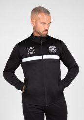 Vernon Kurtka dresowa - Czarny. Czarne kurtki GORILLA WEAR, l, bez wzorów, z dresówki, bez kaptura. Za 320.00 zł.