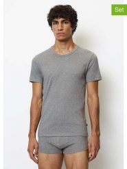 Marc O´Polo Koszulki (2 szt.) w kolorze szarym rozmiar: M. Szare bezrękawniki m, bez wzorów, bez kołnierzyka, bez ramiączek. Za 86.99 zł.