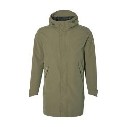 Wodoodporna parka Basil mosse. Zielone kurtki przeciwdeszczowe BASIL, m, z aplikacjami, bez kaptura. Za 488.90 zł.