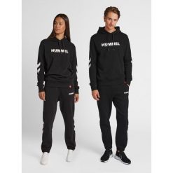 Bluza z kapturem Hummel Legacy Logo. Czarne bluzy Hummel, xs, bez wzorów, z kapturem. Za 167.50 zł.