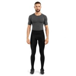 Męskie termiczne spodnie rowerowe z wkładką Kolarstwo Siroko Core Speed. Czarne spodenki rowerowe SIROKO, l, bez wzorów, z elastanu, rowerowe. Za 127.00 zł.