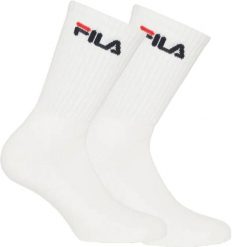 Skarpetki Fila 2-pak Najwyższej Jakości Białe 39-42. Białe skarpety 661, bez wzorów, z bawełny. Za 119.99 zł.