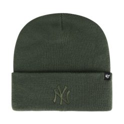 Czapka unisex New York Yankees B-HYMKR17ACE-MSH. Zielone czapki zimowe 47 Brand, bez wzorów. Za 96.99 zł.