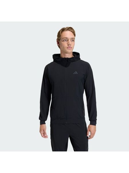 Adidas Bluza D4T Workout KA4821 Czarny Regular Fit. Czarne bluzy Adidas, l, bez wzorów, z syntetyku, bez kaptura. Za 279.99 zł.