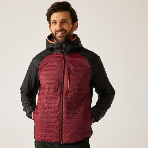 Kurtka puchowa Regatta Rowak. Brązowe kurtki Regatta, bez wzorów, z puchu, bez kaptura. Za 149.99 zł.