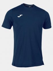 Joma Koszulka funkcyjna w kolorze granatowym rozmiar: 152. Niebieskie t-shirty sportowe Joma, bez wzorów, bez ramiączek, outdoorowe. Za 48.45 zł.