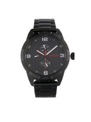 Hugo Zegarek Grip 1530279 Czarny. Czarne, analogowe zegarki Hugo. Za 869.99 zł.