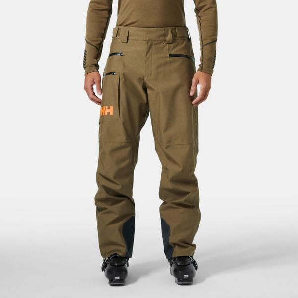 Spodnie narciarskie Helly Hansen Garibaldi 2.0. Brązowe spodnie narciarskie i snowboardowe Helly Hansen, m, bez wzorów, narciarskie. W wyprzedaży za 1,100.50 zł.