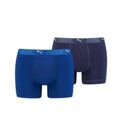 Puma Sportowe bokserki Bawełniane 2-pak Niebieskie. Białe bokserki Puma, m, bez wzorów, z bawełny. Za 138.99 zł.