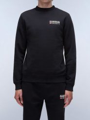Napapijri Bluza w kolorze czarnym rozmiar: XXL. Czarne bluzy Napapijri, xxl, bez wzorów, bez kaptura. Za 119.40 zł.