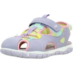 Sandały GARVALIN 262716G Fioletowy. Fioletowe sandały GARVALIN, z syntetyku, bez zapięcia. Za 154.99 zł.