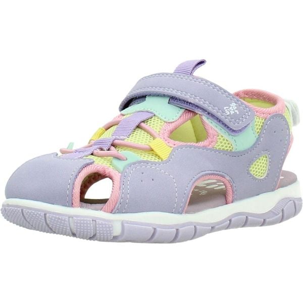 Sandały GARVALIN 262716G Fioletowy. Fioletowe sandały GARVALIN, z syntetyku, bez zapięcia. Za 154.99 zł.