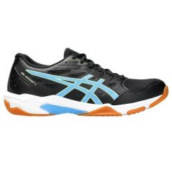 Buty do siatkówki męskie Asics Gel-Rocket 11. Białe buty do biegania ASICS, bez wzorów, bez zapięcia, do biegania. Za 339.00 zł.