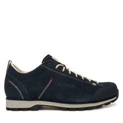 Trekkingi Dolomite. Czarne buty trekkingowe Dolomite, bez wzorów, bez zapięcia. Za 659.99 zł.
