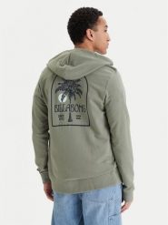 Billabong Bluza Foundation EBYSF00185 Zielony Regular Fit. Zielone bluzy Billabong, m, bez wzorów, z bawełny, bez kaptura. Za 299.99 zł.