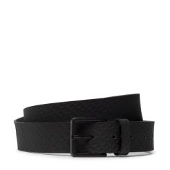 Pasek Męski BOSS. Czarne paski Boss, bez wzorów. Za 219.99 zł.