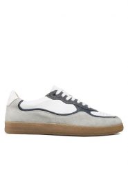Lasocki Sneakersy TECHNIC-02 MI08 Szary. Szare buty sportowe casual Lasocki, bez wzorów, ze skóry, bez zapięcia. Za 137.99 zł.