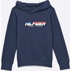 Tommy Hilfiger - Bluza dziecięca 122-176 cm. Bluzy z kapturem marki Tommy Hilfiger, z bawełny, z kapturem. W wyprzedaży za 179.90 zł.