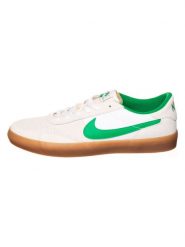 Nike SB Skórzane sneakersy "Heritage Vulc" w kolorze zielono-białym rozmiar: 41. Białe buty sportowe casual Nike SB, bez wzorów, bez zapięcia. Za 206.78 zł.
