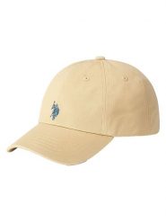 U.S. Polo Assn. Czapka golfowa w kolorze beżowym rozmiar: onesize. Brązowe czapki z daszkiem U.S. Polo Assn., bez wzorów, z bawełny. Za 74.63 zł.