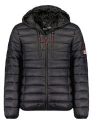 Canadian Peak Kurtka pikowana "Alareak" w kolorze czarnym rozmiar: XXL. Czarne kurtki Canadian Peak, xxl, z aplikacjami, bez kaptura. Za 159.21 zł.