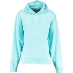 Weekday BIG Bluza z kapturem turqouise. Bluzy z kapturem marki Weekday, m, z bawełny, z kapturem. Za 159.00 zł.