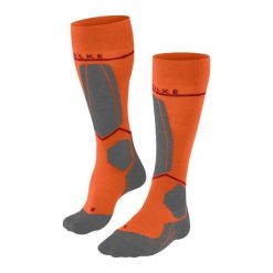 Skarpetki Falke Sk4 Energizing Wool Mi-bas. Brązowe skarpety Falke, bez wzorów, z elastanu. Za 226.00 zł.