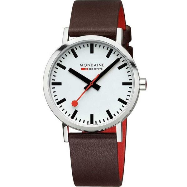 Zegarek męski Mondaine A660.30360.11SBGV, Quartz, 40mm, 3ATM. Szare zegarki mondaine, ze stali. Za 1,091.05 zł.