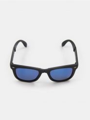 Składane okulary przeciwsłoneczne - czarny. Czarne okulary przeciwsłoneczne Sinsay. Za 19.99 zł.