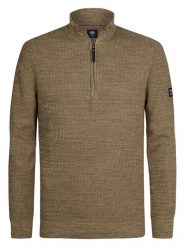 Petrol Sweter "Nashville" w kolorze jasnobrązowym rozmiar: XL. Brązowe swetry nierozpinane Petrol, xl, bez wzorów, z bawełny, bez kołnierzyka, bez ramiączek. Za 201.55 zł.