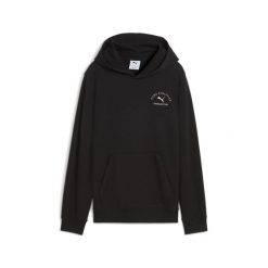 Młodzieżowa bluza z kapturem PUMA Class z grafiką PUMA Black. Czarna bluzy z kapturem Puma, m, bez wzorów, z kapturem. Za 229.00 zł.