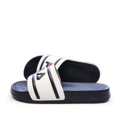 Klapki Fila Model Morro Bay Kolor Biały. Niebieskie klapki Fila, z materiału. Za 143.50 zł.