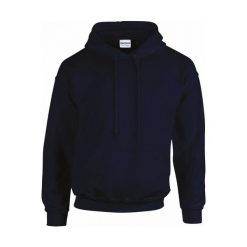 Bluza z kapturem Gildan Heavy Blend. Niebieskie bluzy z kapturem GILDAN, xl, bez wzorów, z bawełny, z kapturem. Za 83.80 zł.