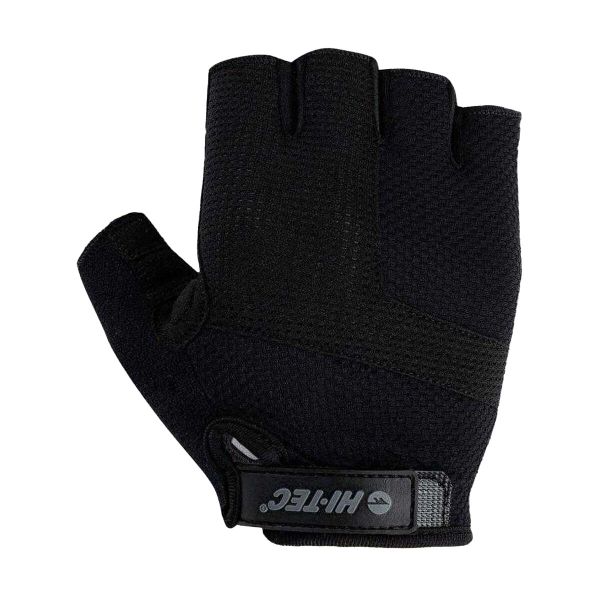 Męskie Rękawiczki Rowerowe Bez Palców Fers. Czarne rękawiczki Hi-tec, bez wzorów, z dzianiny. Za 74.90 zł.