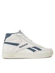 Reebok Sneakersy Club C Form Hi IE1485 Biały. Białe buty sportowe casual Reebok, bez wzorów, ze skóry, bez zapięcia. Za 319.99 zł.