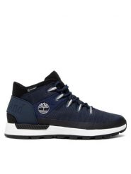Timberland Trapery Sprint Trekker Mid Fab Wp TB0A2FXT019 Granatowy. Niebieskie trapery Timberland, z materiału, bez zapięcia. Za 699.99 zł.