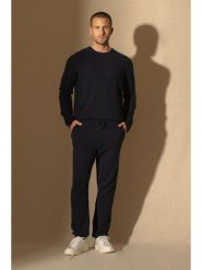 Perfect Cashmere Kaszmirowy sweter w kolorze granatowym rozmiar: M. Niebieskie swetry nierozpinane Perfect Cashmere, m, bez wzorów, z kaszmiru, bez kołnierzyka, bez ramiączek. Za 608.99 zł.