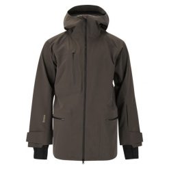 Kurtka narciarska SOS Lipno. Czarne kurtki narciarskie i snowboardowe SOS, m, bez wzorów, narciarskie. Za 2,337.50 zł.