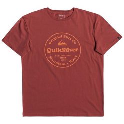 Quiksilver Koszulka męska Secret Ingredient Ss Brick Red EQYZT05265-RQN0 (rozmiar S). Czerwone t-shirty sportowe Quiksilver, bez wzorów, bez ramiączek. W wyprzedaży za 62.00 zł.