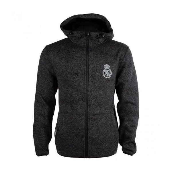 Kurtka techniczna męska Madridistas. Szare kurtki REAL MADRID, m, bez wzorów, z materiału, bez kaptura. Za 413.38 zł.