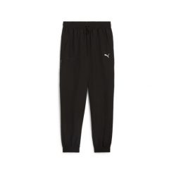 Męskie bojówki z tkaniny OPEN ROAD PUMA Black. Czarne joggery i bojówki Puma, l, bez wzorów, z tkaniny, sportowe. W wyprzedaży za 226.95 zł.
