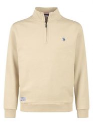 U.S. Polo Assn. Bluza w kolorze beżowym rozmiar: L. Brązowe bluzy U.S. Polo Assn., l, bez wzorów, z bawełny, bez kaptura. Za 144.24 zł.
